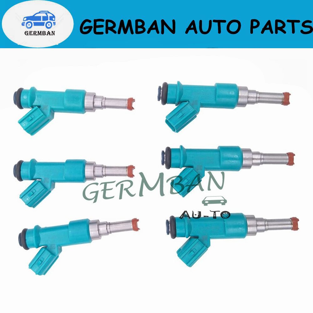 

23250-0P010 FJ1084 6 топливных форсунок 12 отверстий для Toyota Highlander Sienna Avalon Lexus RX350 RX450h 3,5 л Camry 11-16 232500 P010