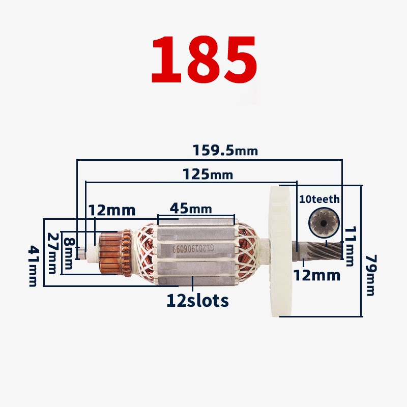 

Ротор для Hitachi C7 Reach 5617 7 дюймов