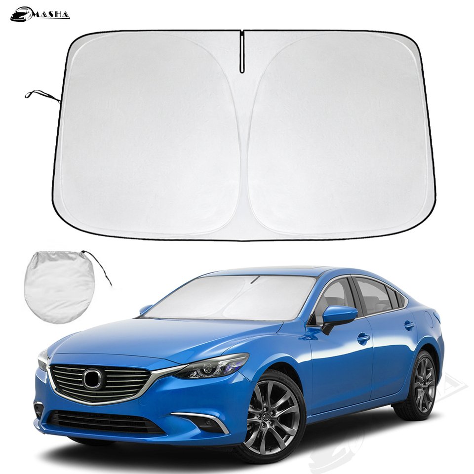 

Солнцезащитный козырек на лобовое стекло автомобиля для Mazda 6 2012-2019 2020 2021 2022 2023 Mazda6 Аксессуары Отражатель солнцезащитный козырек обеспечивает защиту