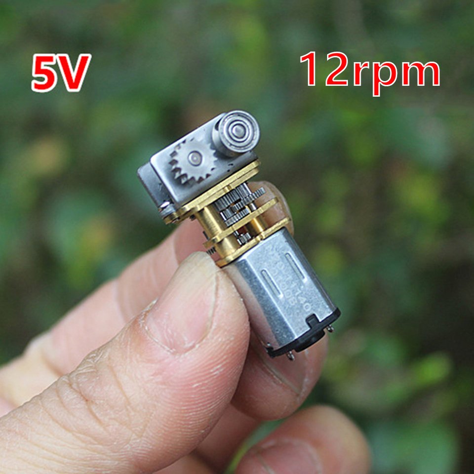 

Металлический мотор-редуктор GA12-N20 Turbo Worm Gear 5В 12 об/мин