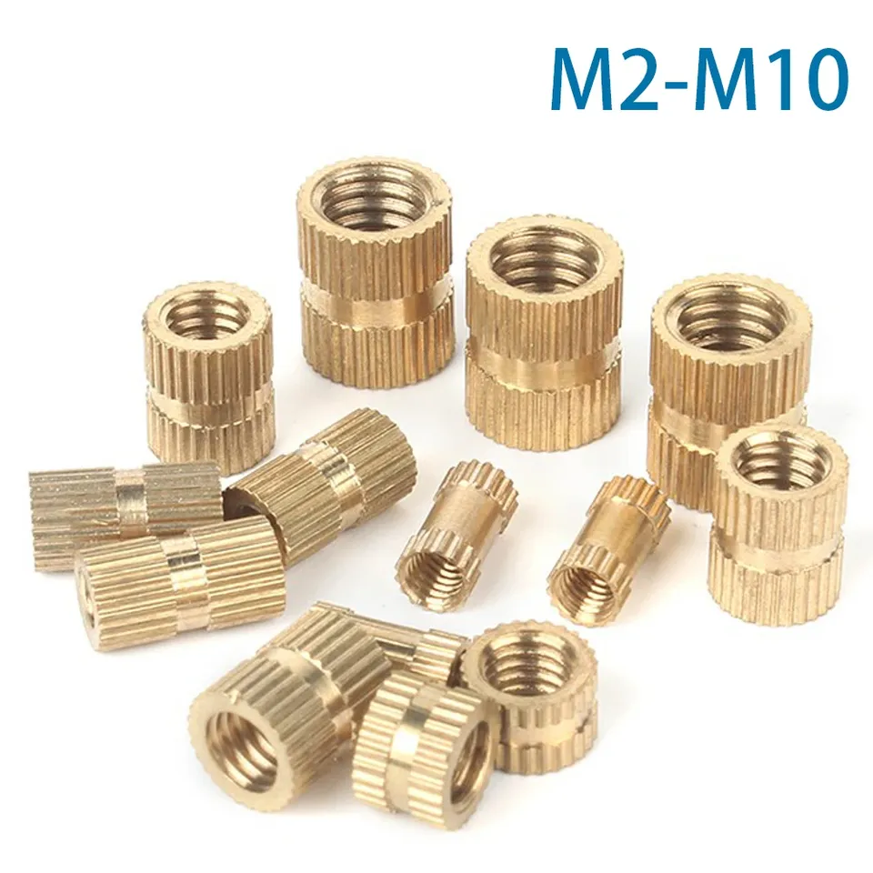 

5-100 шт., встроенные гайки M2 M2.5 M3 M4 M5 M6 M8 M10