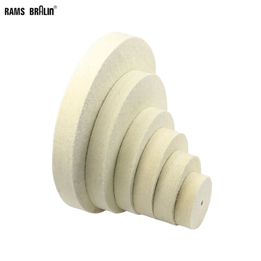 

Полировальный круг из шерстяного фетра RAMS BRALIN 125-300 мм * 25 мм