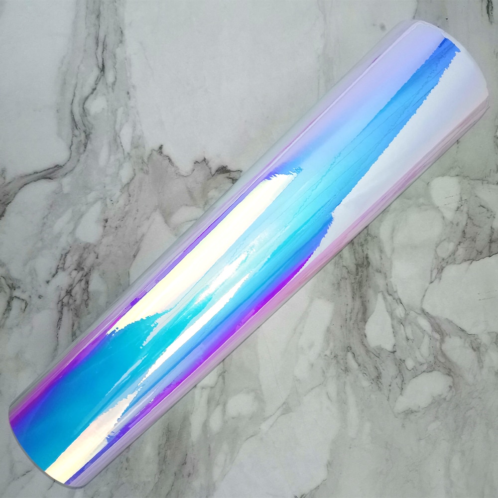 

Голографическая радужная градиентная декоративная пленка CHEONET 30x100 см