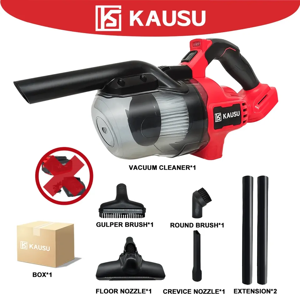 

Портативный беспроводной пылесос KAUSU для аккумулятора Makita 18В