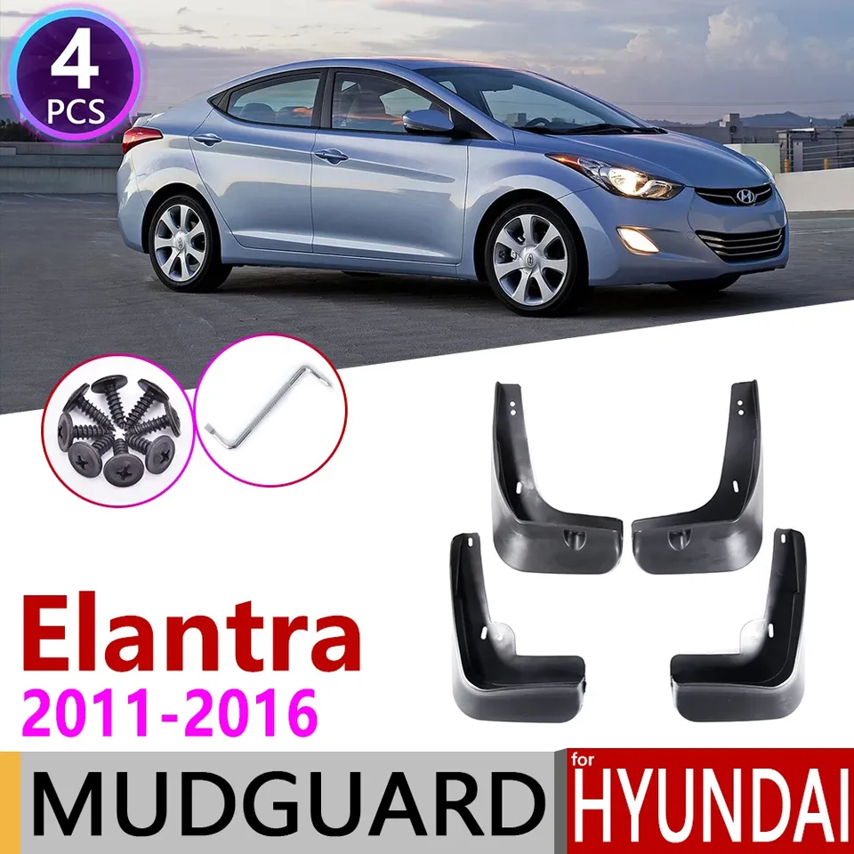 

Автомобильные брызговики для Hyundai Elantra MD 2011 2012 2013 2014 2015 2016, брызговики на крыло, аксессуары для брызговиков
