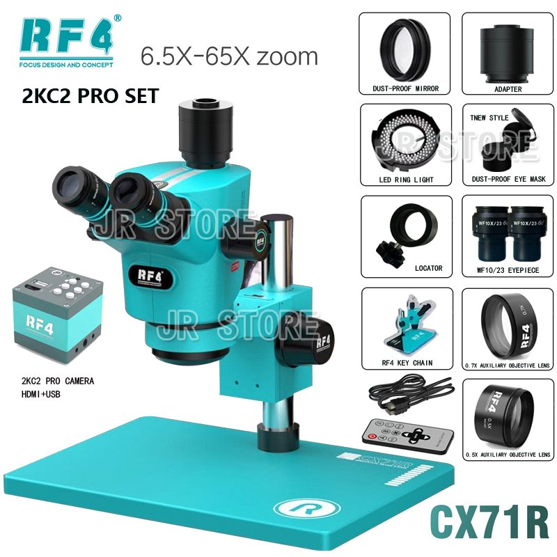 

Тринокулярный стереомикроскоп RF4 CX71R 6.5x-65x