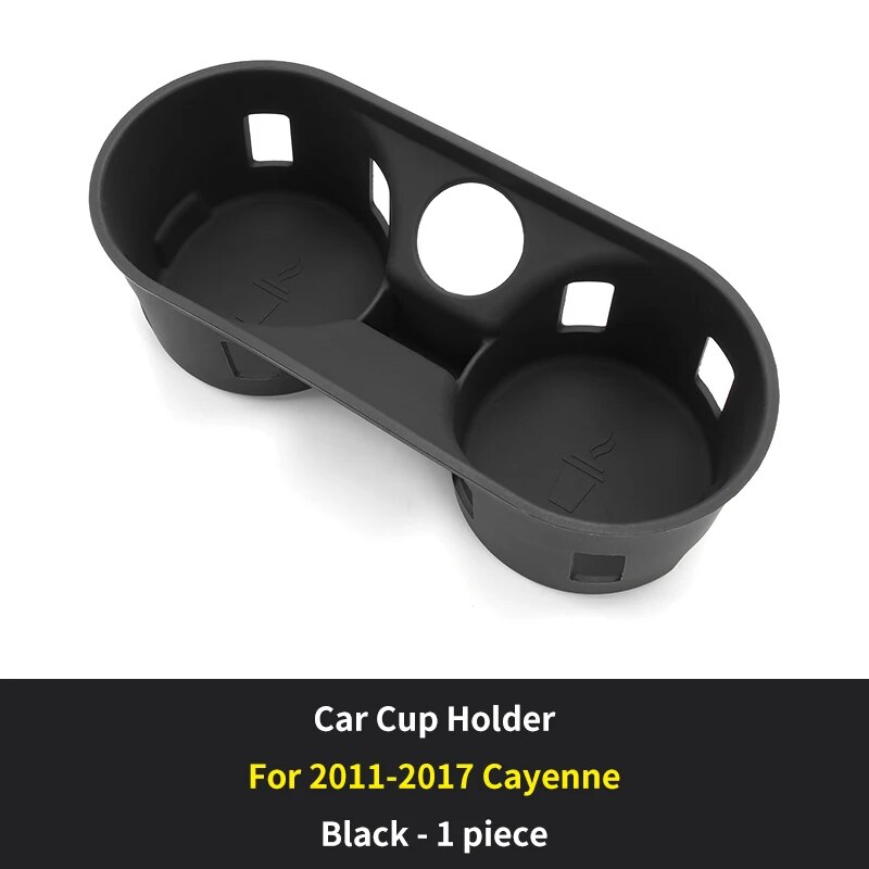 

Автомобильный подстаканник для Porsche Cayenne Macan, силиконовый Центральный держатель для бутылки, нескользящий органайзер для напитков, автомобильные аксессуары