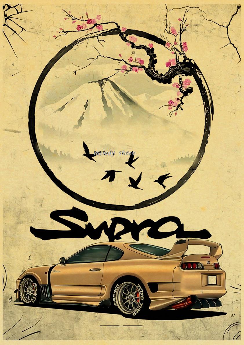 

Плакат Nissan Skyline JDM