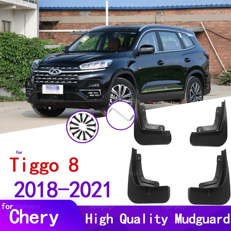 

Автомобильные брызговики для CHERY TIGGO 8 2018-2021, брызговики, аксессуары для брызговиков на крыло