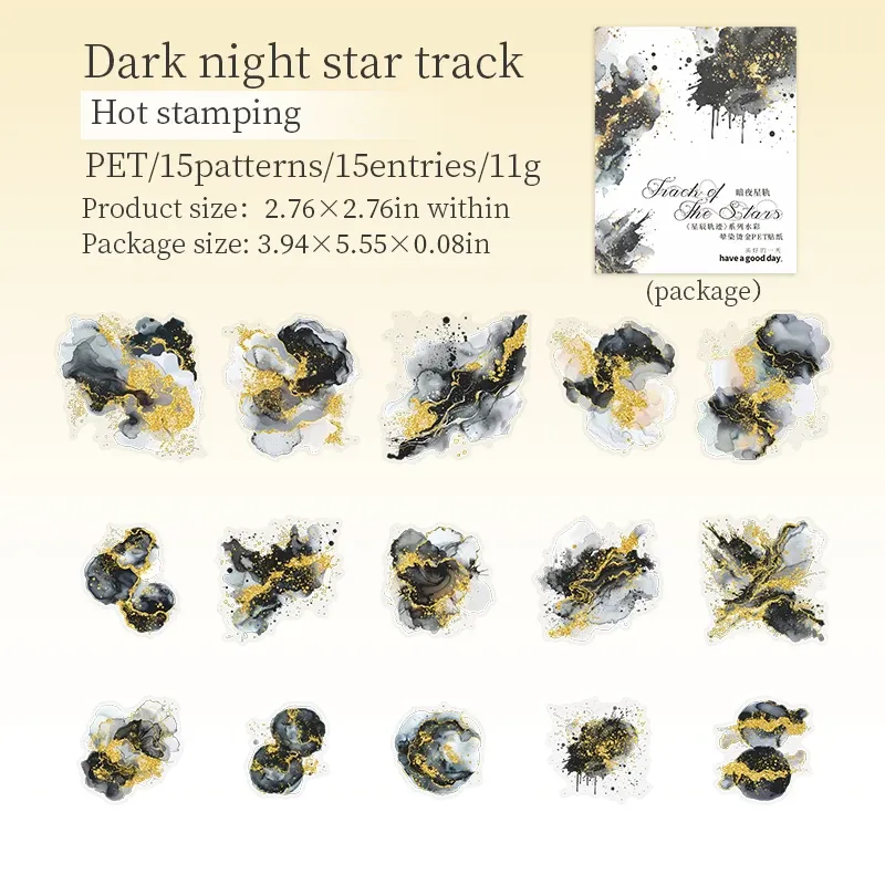 

Винтажные наклейки Star Track серии для коллажа