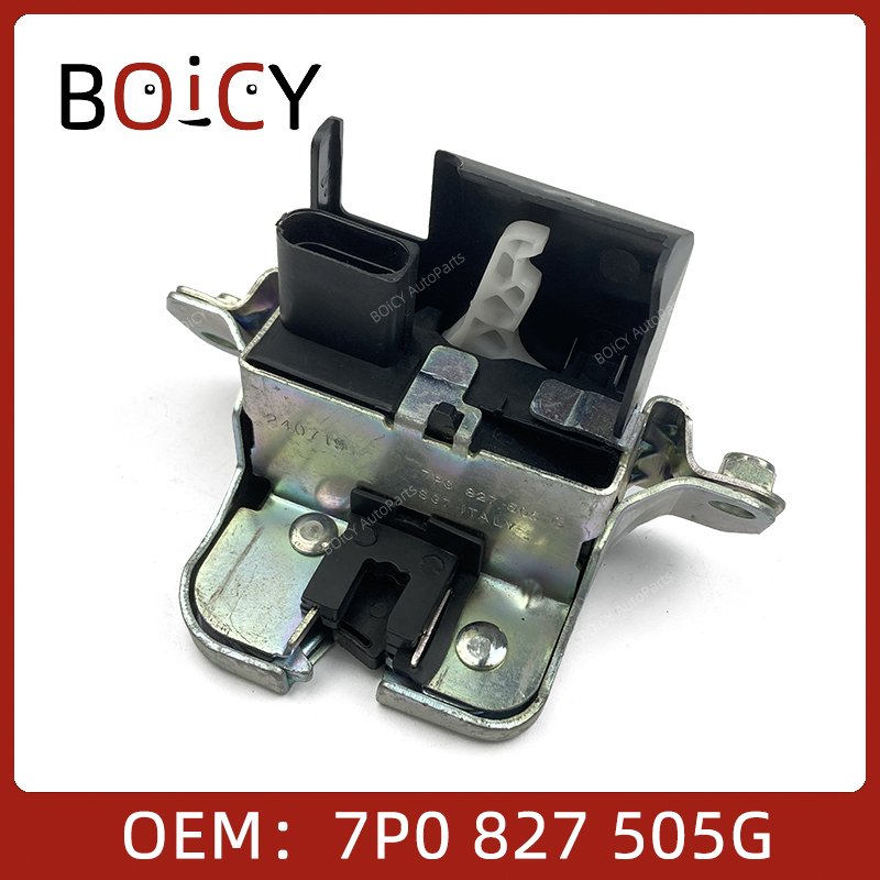 

7P0827505G 7P0827505E BOICY переключатель замка задней двери багажника, привод защелки крышки багажника для VW Touareg Sharan Alhambra 7P0827505G 7P0827505E