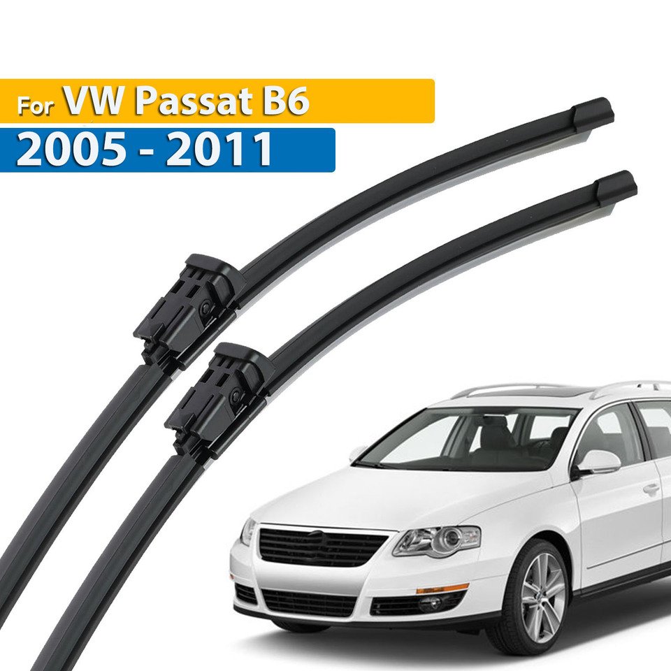 

Щетки стеклоочистителя Erick's LHD для VW Passat B6 2005-2011, щетки стеклоочистителя лобового стекла, щетки от дождя 24 дюйма + 19 дюймов