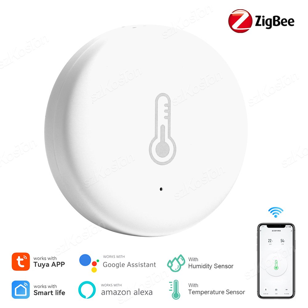 

Датчик температуры и влажности SZKOSTON Tuya ZigBee