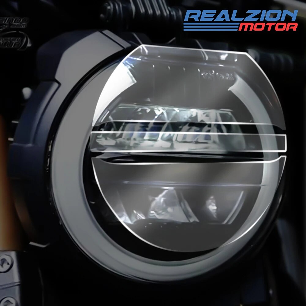 

REALZION мотоциклетная Защитная пленка для фар Honda CB650R 2018-2023 CB1000R 2018-2020 мотоциклетная защитная пленка от царапин