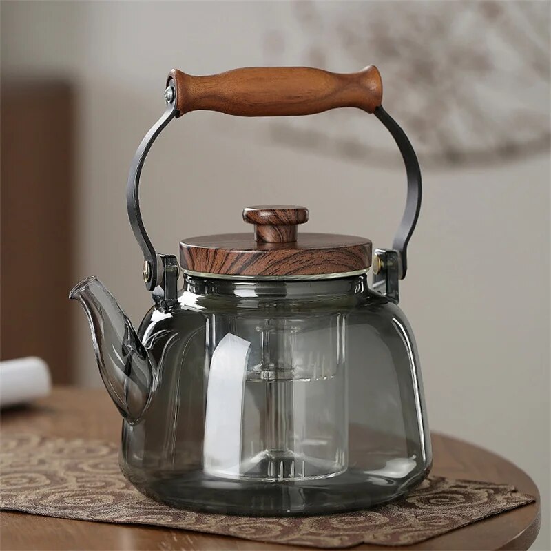 

BenRussell Чайник из боросиликатного стекла 1000 мл