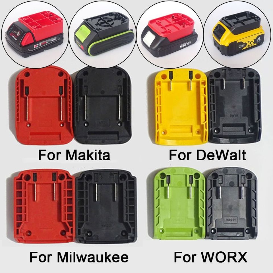 

Адаптер для аккумулятора 18В Makita DeWalt WORX Milwaukee