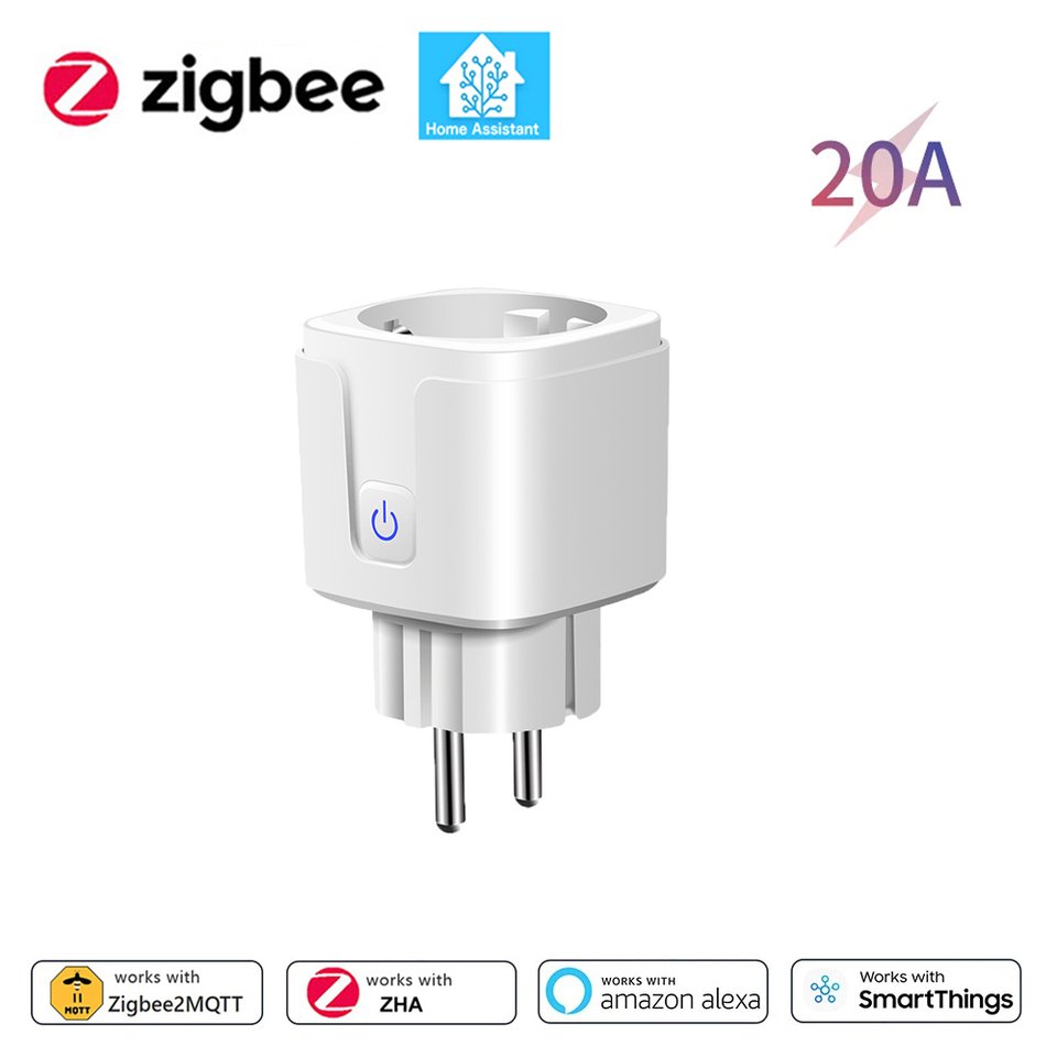 

Умная розетка Zigbee EU 20A/16A