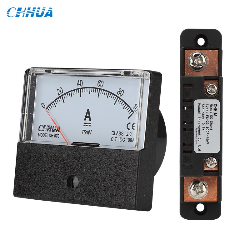 

Аналоговый амперметр CHHUA DH-670 DC 20-200А