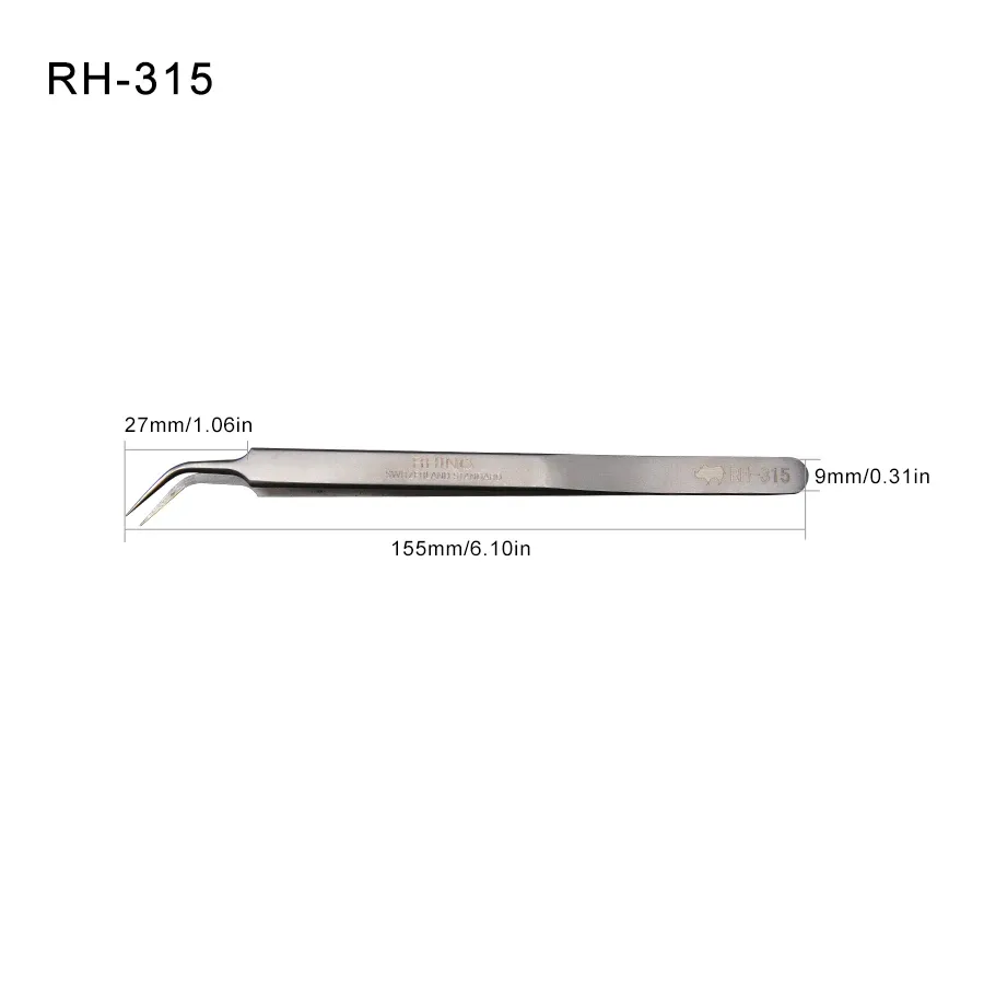 

RHINO Профессиональные антистатические пинцеты из нержавеющей стали