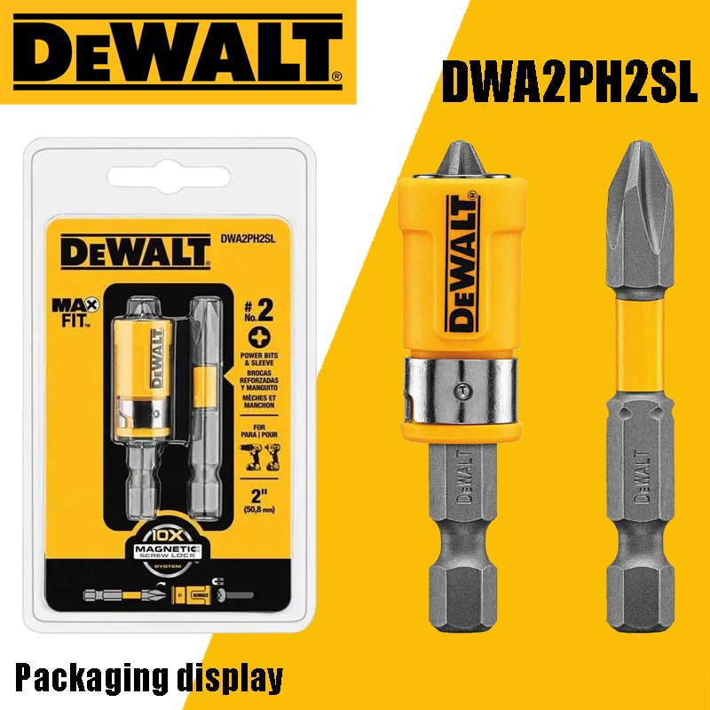 

DEWALT DWA2PH2SL набор бит PH2 из стали 3шт