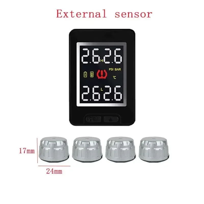 

Автомобильный беспроводной датчик давления в шинах TPMS для Toyota Highlander Corolla Prado RAV4 Prius Camry Wish Alphard Sienna Interior