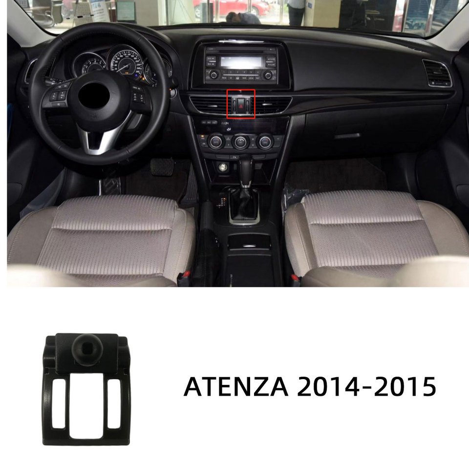 

Автомобильный кронштейн для Mazda 3 6 ATENZA Axela CX-5 CX8 cx30 cx4, основание пряжки, фиксированный специальный держатель для мобильного телефона, аксессуар для выпуска воздуха