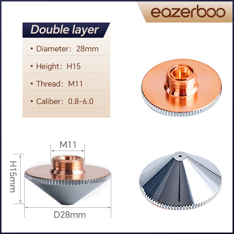 

Лазерные насадки Raytools керамические D28 M11 0,8-6,0 мм