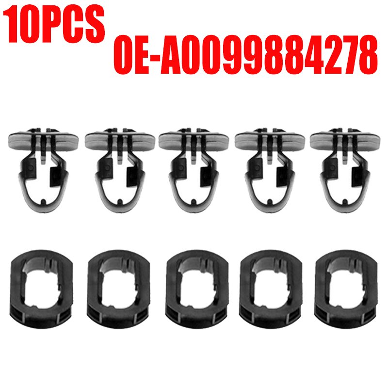 

Боковые зажимы для порогов Mercedes Benz C-klассе W202 W203 W204 C204 S202 S203 S204 E-klассе W210S 210 CLK C208 SLK R170, 10 шт.