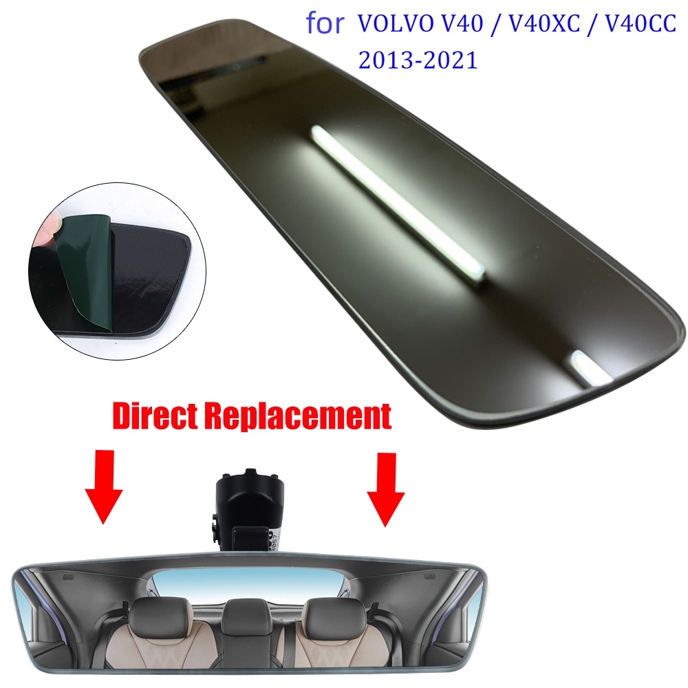 

31468057 Сменное внутреннее стекло зеркала заднего вида для Volvo V40 V40XC V40CC 2013 2014 2015 2016 2017 2018 2019 2020