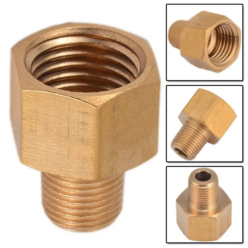 

ALLGOOD Латунный адаптер 1/8" BSPT на 1/4" NPT