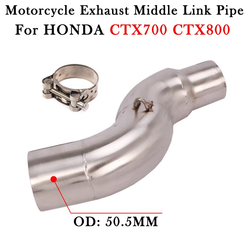 

Выхлопная труба для мотоцикла HONDA CTX-700 CTX700 CTX800 CTX 700 800, 51 мм