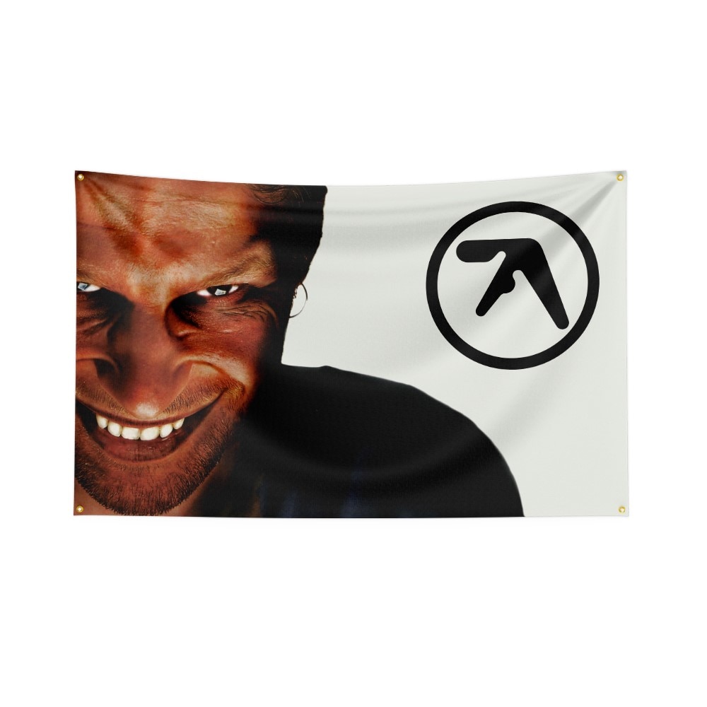

Электронный музыкальный баннер Aphex Twin полиэстер 60x90 см
