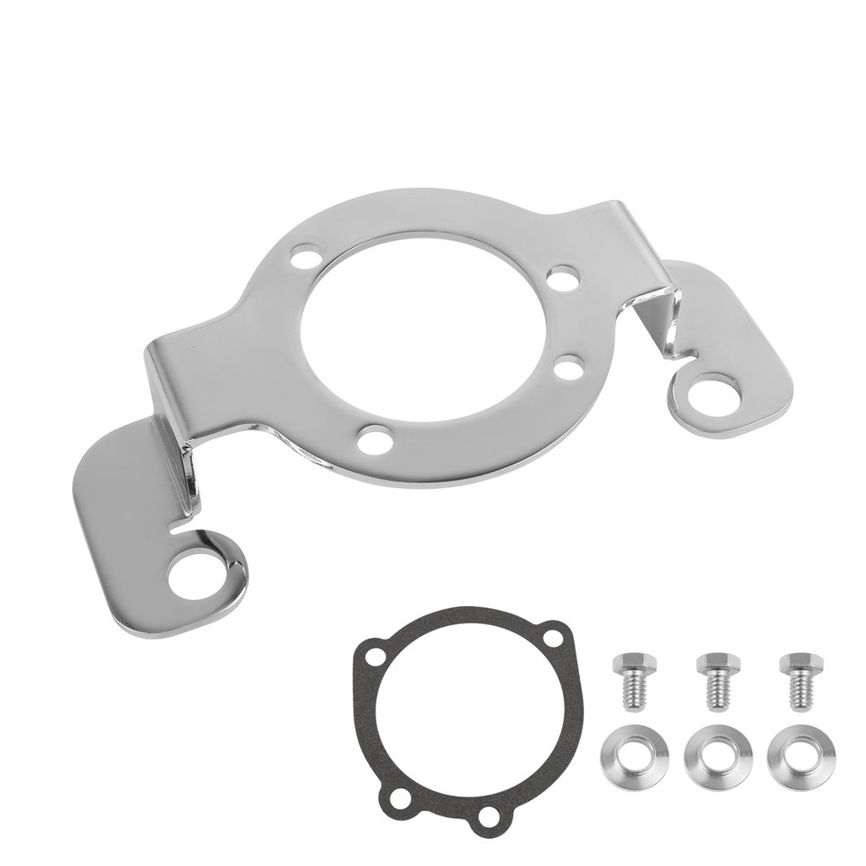 

Совместим с Harley Sportster XL883 XL1200C 48 72 XL1200 Low EFI кронштейн для очистки воздушного фильтра, комплект системы впускного фильтра