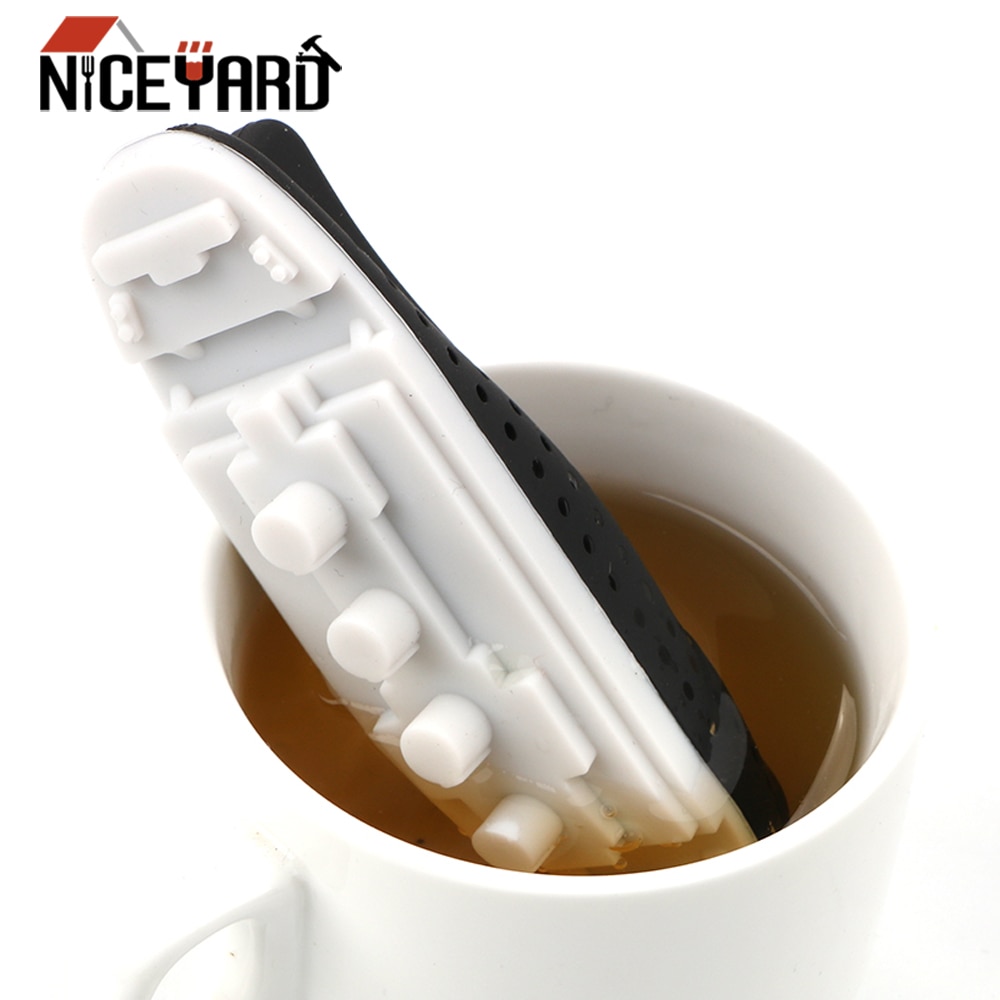 

Силиконовое ситечко для чая NICEYARD Titanic Shape