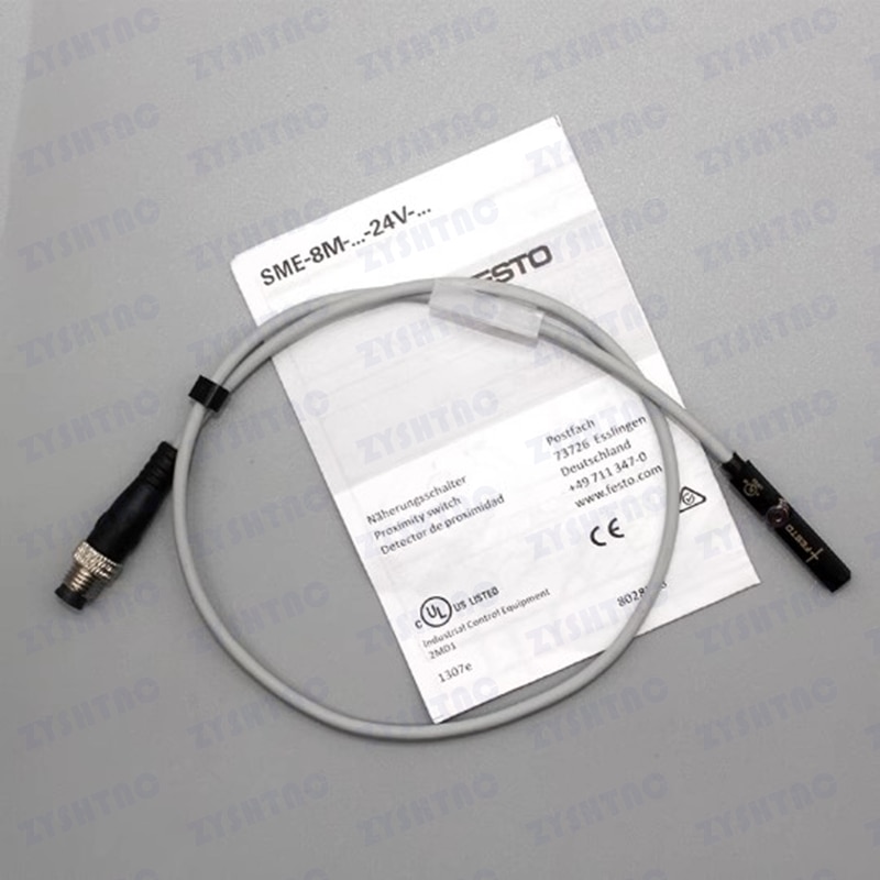 

Датчик магнитного переключателя цилиндра FESTO SME-8M-ZS-24V-K-2,5-OE 543872 171169 150855 543862 150857 543861 543863 Аксессуары