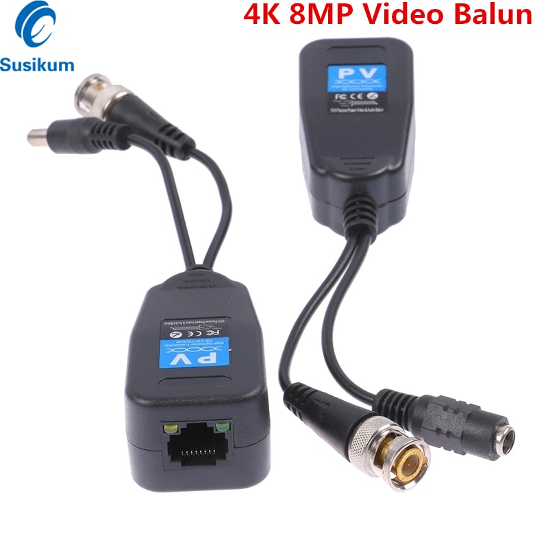 

SUSIKUM Пассивный коаксиальный трансивер BNC Power 8MP 4K