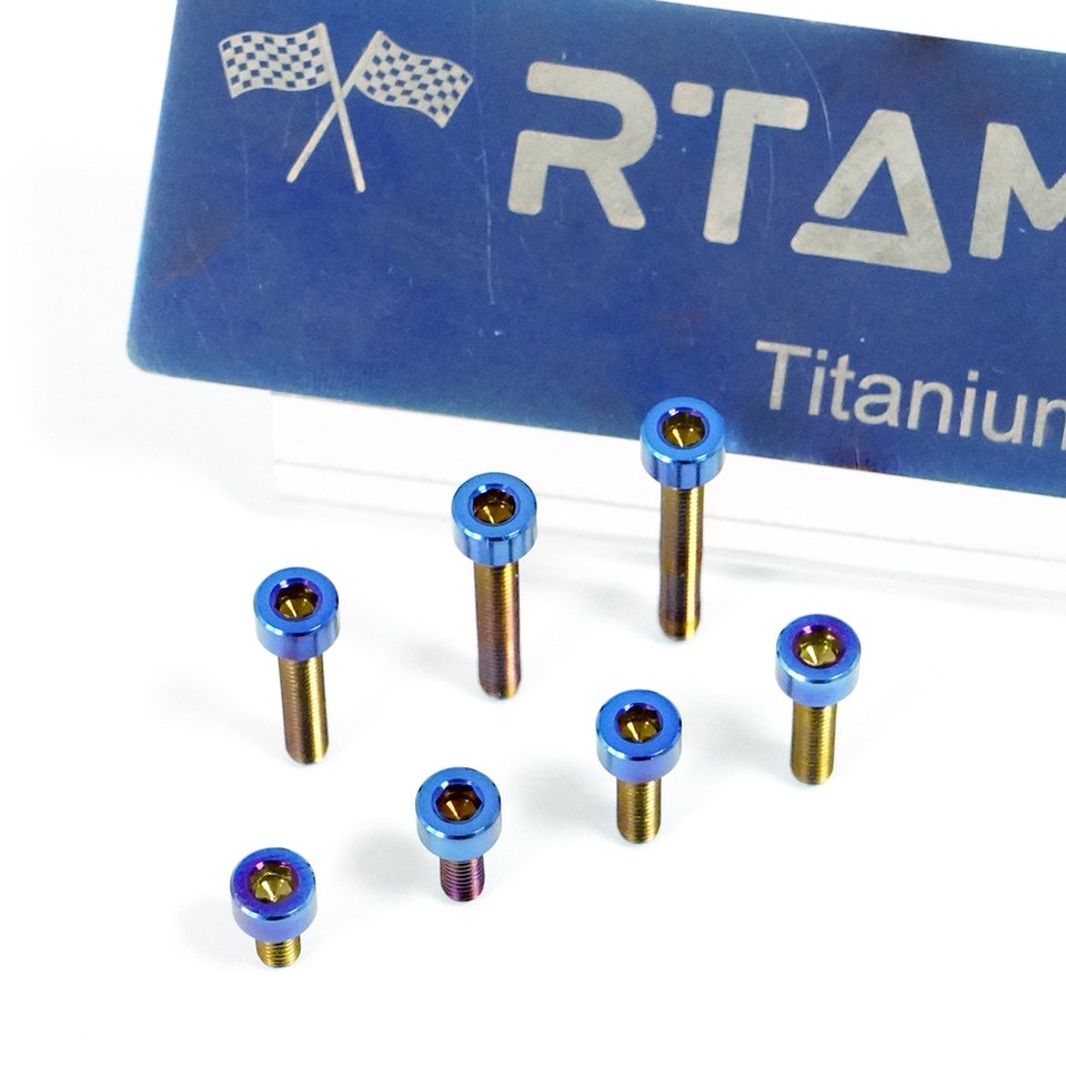 

Титановые болты RTAMO M3X6/8/10/12/15/18/20 для мотоциклов
