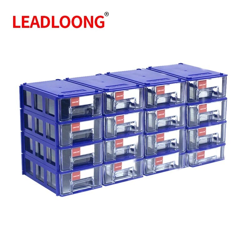 

LEADLOONG пластиковый мини органайзер для винтов 8/16 шт