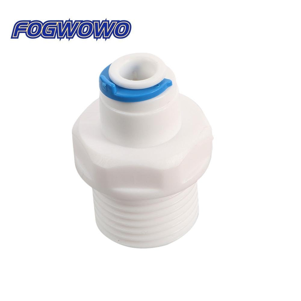 

FOGWOWO переходники 1/2" на 1/4", пластиковые, 2 шт