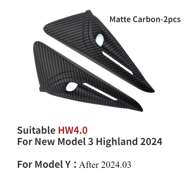 

Боковая крышка камеры для Tesla Model 3 Highland 2024, защитная крышка из АБС-пластика, защита объектива для модели Y 2025 HW4.0, автомобильные аксессуары