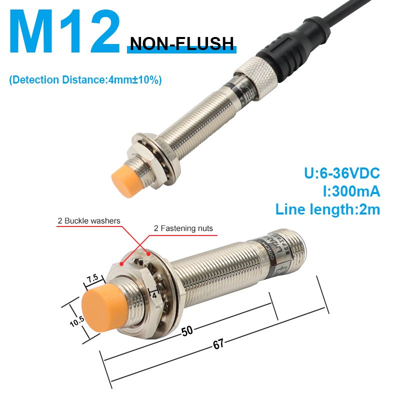 

Индуктивный датчик приближения OMCH LJ8 LJ12 LJ18