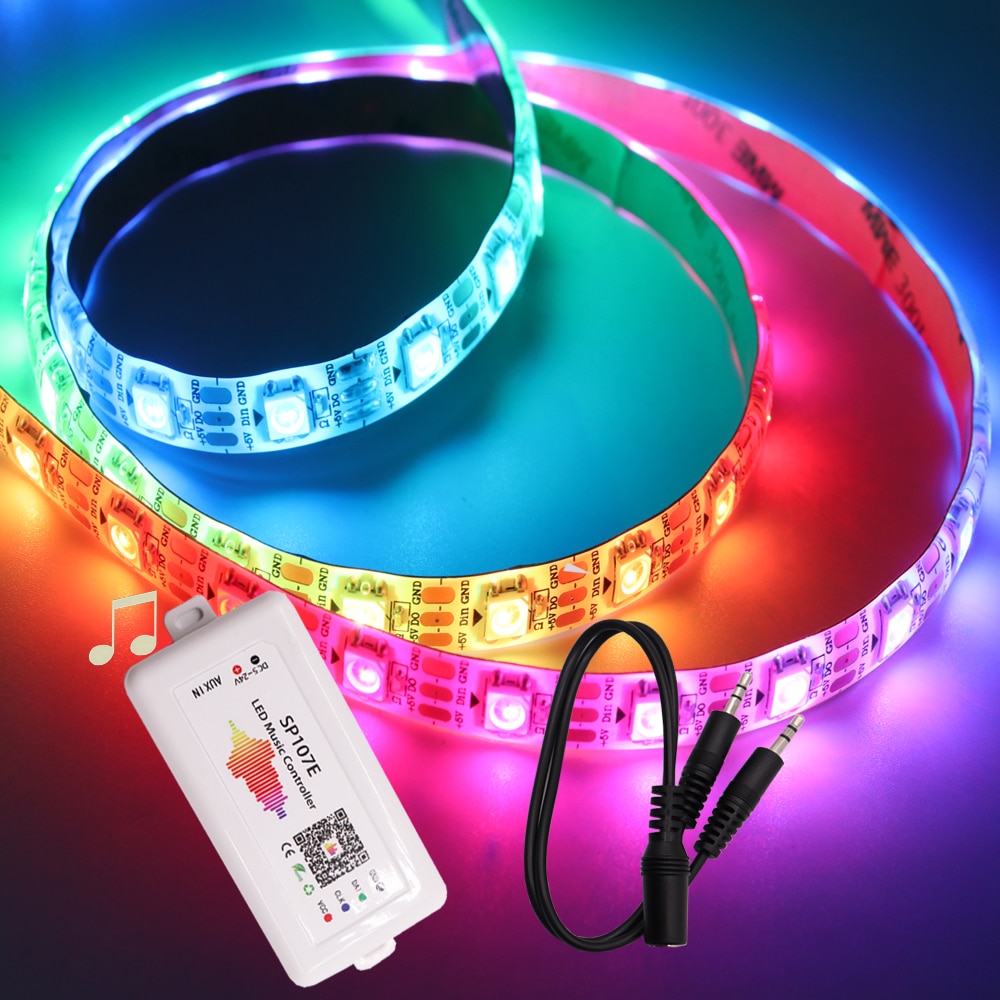 

Светодиодная лента TNALANT WS2812B RGB 30/60 LED 5В