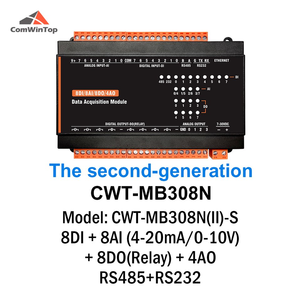 

CWT-MB308N Modbus IO Модуль ввода-вывода