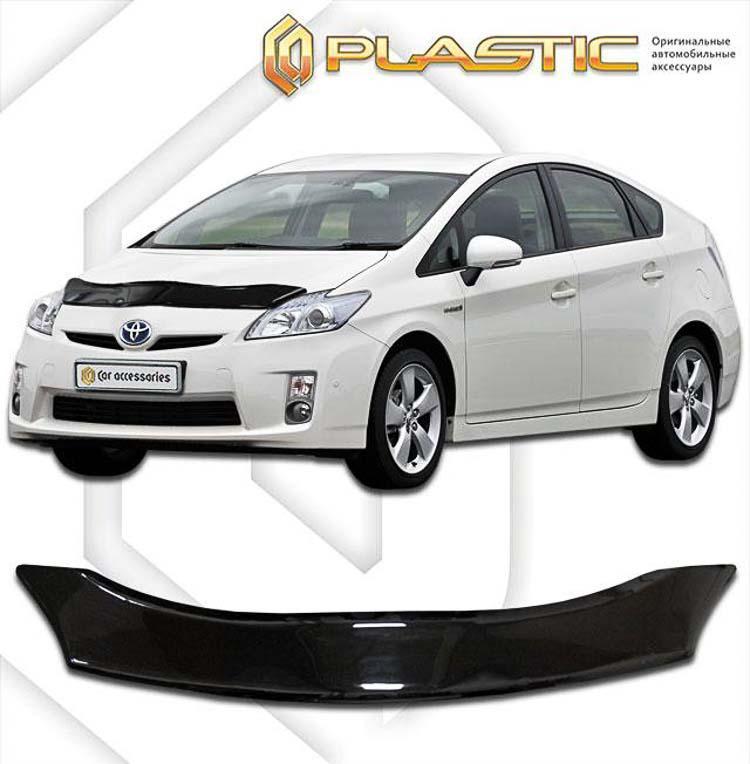

Дефлектор капота Toyota Prius 2009-2016 Кузов: ZVW30 Черный
