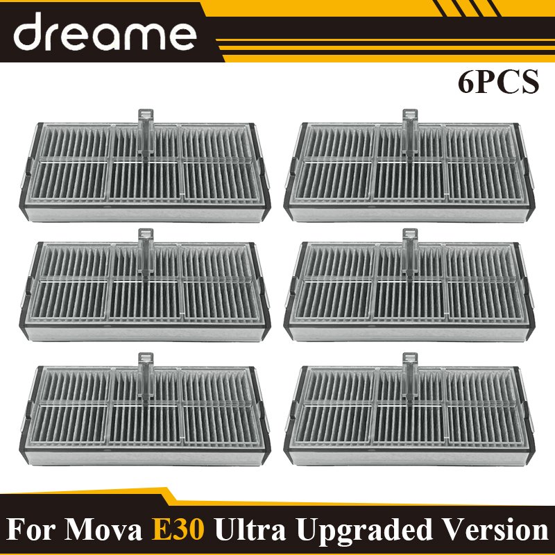 

Подходит для Dreame Mova E30 Ultra, запасные части для пылесоса, основной ролик трикуса, боковая щетка, фильтр Hepa, швабра, тканевый мешок для пыли, аксессуары