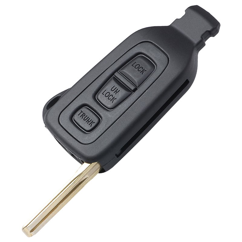 

KEYECU для Lexus LS430 2003 2004 2005 2006 FCC ID: HYQ12BZE 2/3-кнопочный сменный корпус дистанционного ключа, брелок
