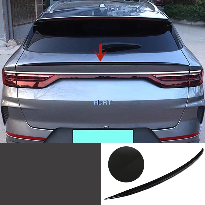 

Для BYD Song Plus/Sealion 6/Seal U EV DM-I 2021 + Champion Edition Стайлинг автомобиля Спортивное фиксированное ветровое крыло с воздушной крышей Задний спойлер