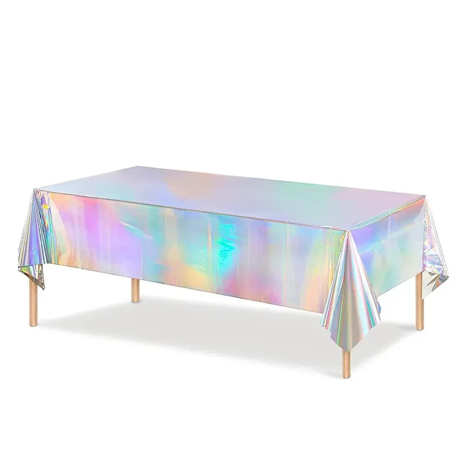 

Пластиковая скатерть Glitter 137x183 см / 137x274 см