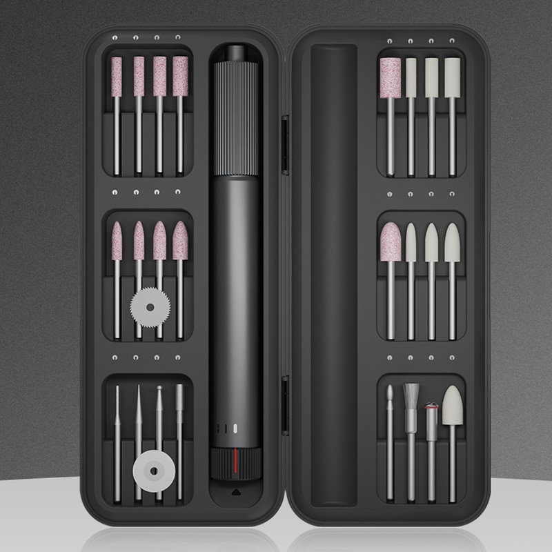 

Миниатюрная дрель Xiaomi DUKA ATuMan, электрическая ручка для резьбы, вращающиеся инструменты с переменной скоростью, гравер, ручка для шлифовки, полировки, угловой шлифовальный станок