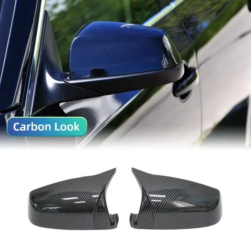 

BMW E60 E61 E63 E64 F01 F02-F04 F06 F07 F10 F11 F12 F13 Накладка На Зеркало Из Углеродного Волокна Черная Крышка Бокового Зер...